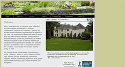 Desktop Screenshot of mattslandscapinginc.com